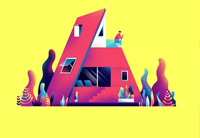 Illustration design portfolio example